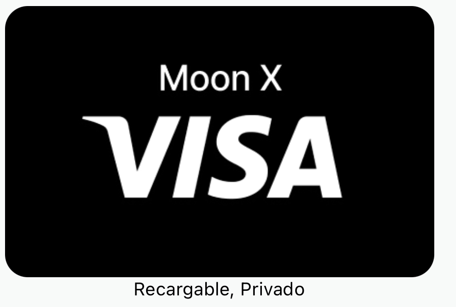 Tarjeta de debito prepago VISA
